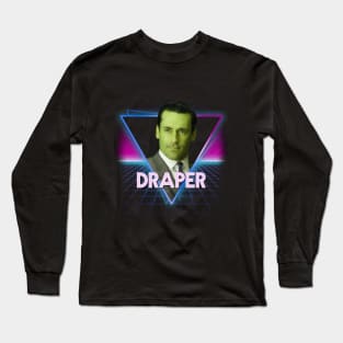 Donald Draper 80's Triangle Mad Men Long Sleeve T-Shirt